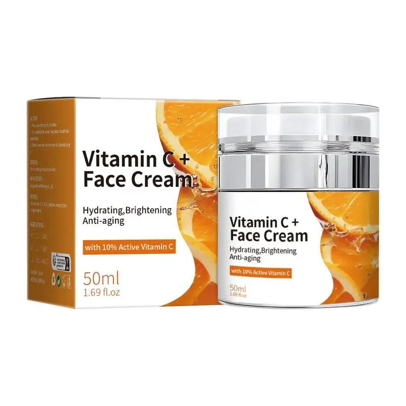 

1pcs Face Cream Anti-wrinkle Anti-aging Brightening Moisturizing Anti Aging Vitamin C Face Cream 50g Facial Cream Skincare