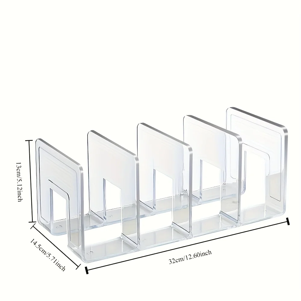 1pc/2pcs, Shoe Storage Rack, Storage Supplies, Transparent Shoe Rack, Shoe Storage, Transparent Shoe Rack, 4-section Shoe Rack