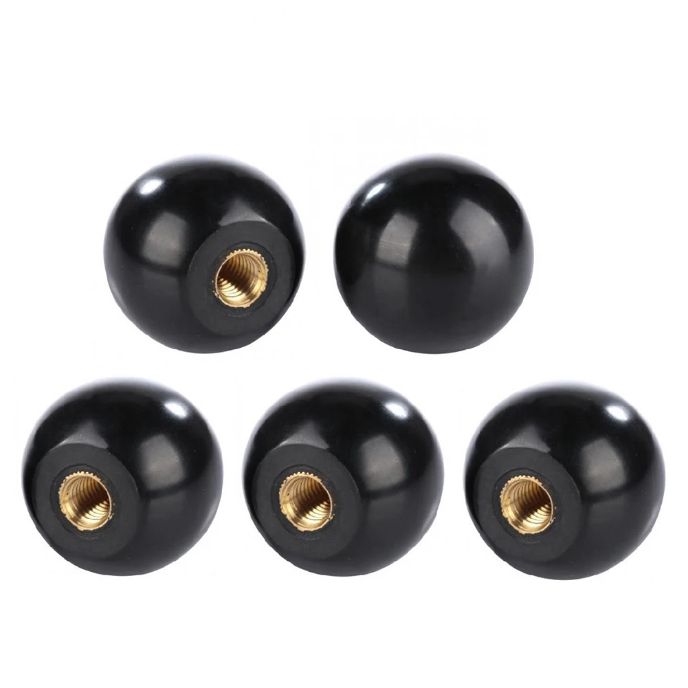 Bakelite Round Balls Pack Of Five For Fastening In Electronics & Machine Tool Applications Model Number M5681012 Here