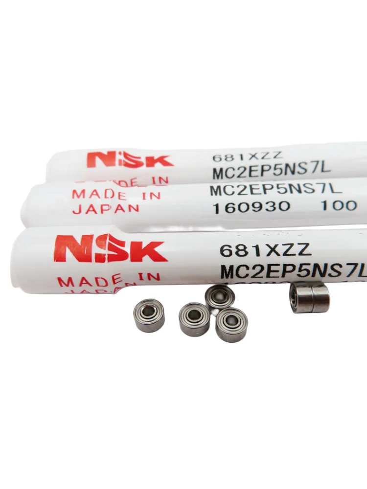 50 Stück Original NSK Hochgeschwindigkeitslager 681XZZ 1,5*4*2mm L-415ZZ Miniatur-Kugellager 1,5x4x2 Modelllager 681X – Detail 3