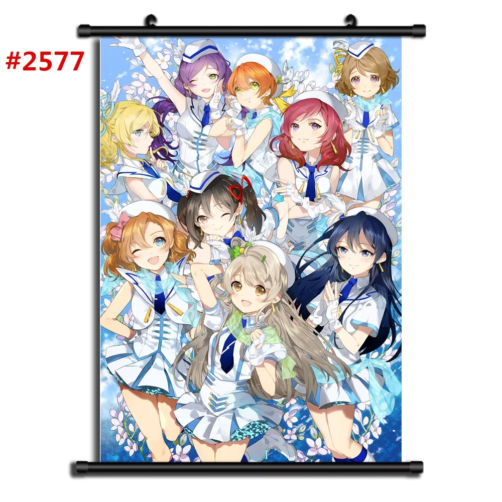 Anime Posters Love Live! Japan Anime Manga Wall Poster Wall Decor Poster Wall Art Picture for Living Room Decor Home Decor