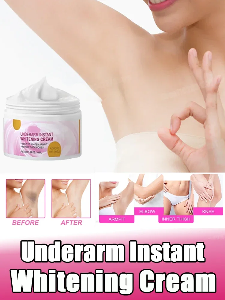 

Whitening Cream for Dark Skin Armpit Lightening Intimate Areas Underarm Body Skin Care Private Parts Whiten Care