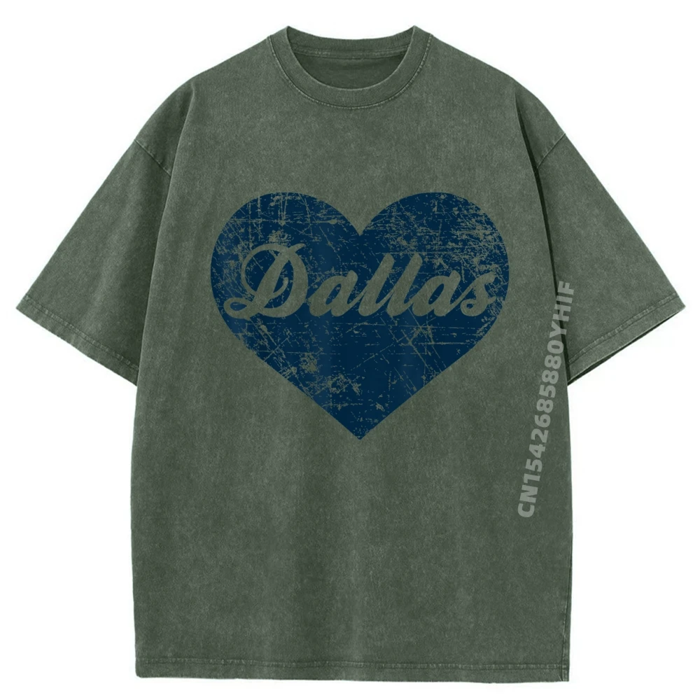 

Dallas Heart Texas Funny Shirt Graphic T Shirt Men Washed Outdoor Oversized T Shirt Men New In Tops And T-Shirts