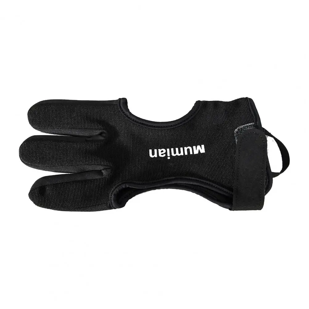 Multi-purpose Three Finger Guard Excellent Fitting Long Lasting Practical Handmade Shooting Hunting Three Finger Gloves