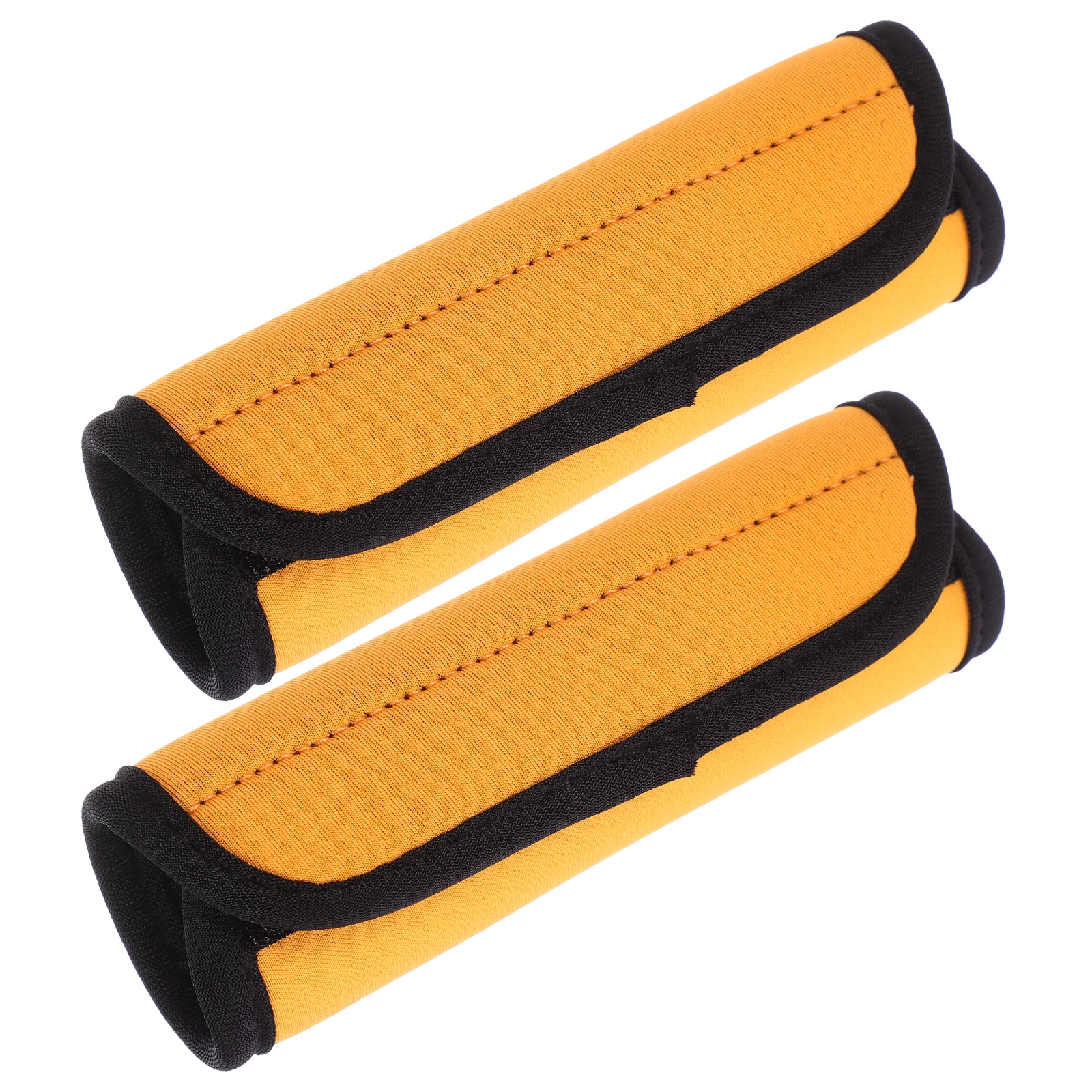 

2Pcs Black Anti-Slip Barbell Pad Equipment Strong Grip Polyester Horizontal Bars Dumbbells Weightlifting Fitness