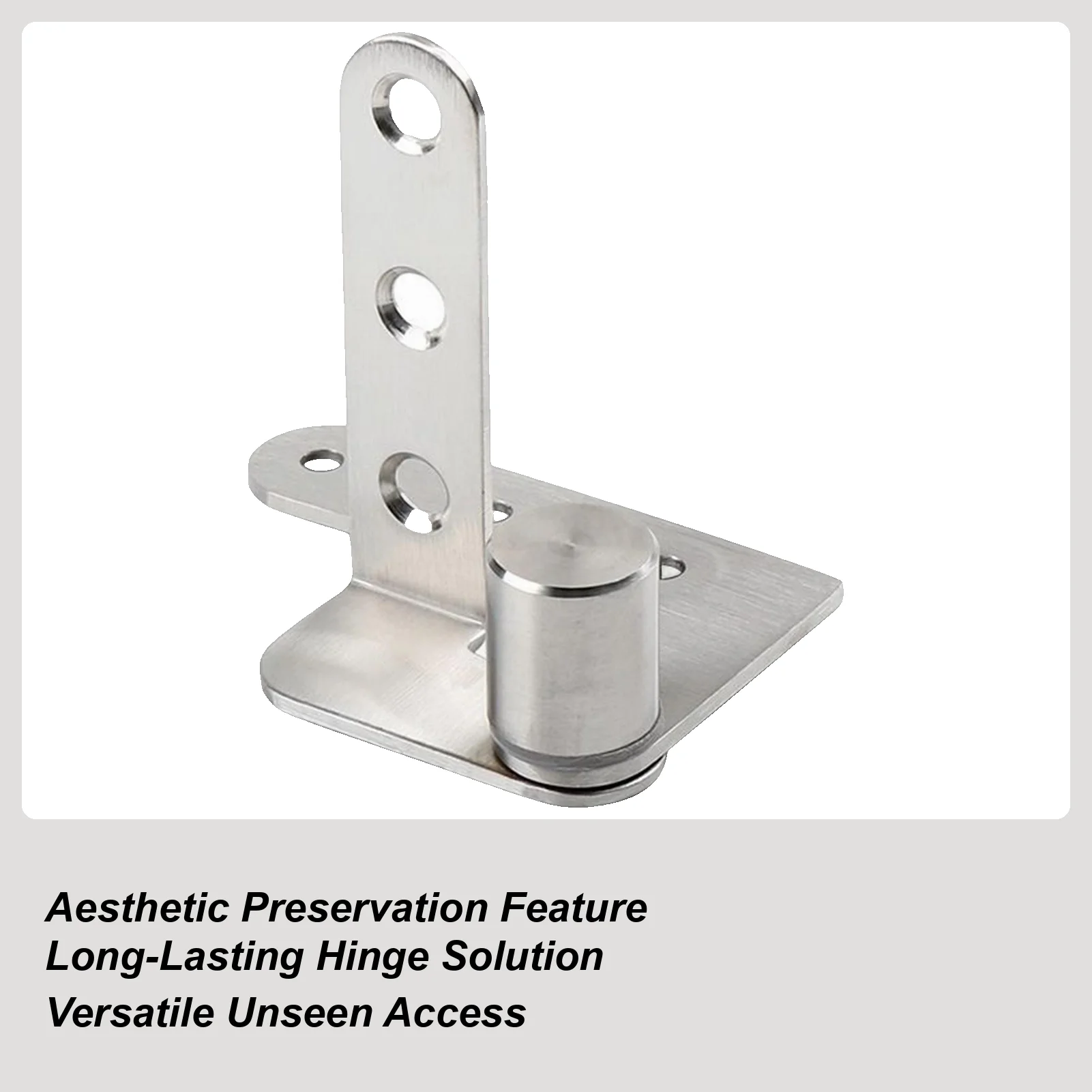 

Door Pivoting Hinge 2 Pieces Heavy Duty Cabinet Door Hinge 270-Degree Rotation Shaft Fittings Bookcase Hardware For Home Shed