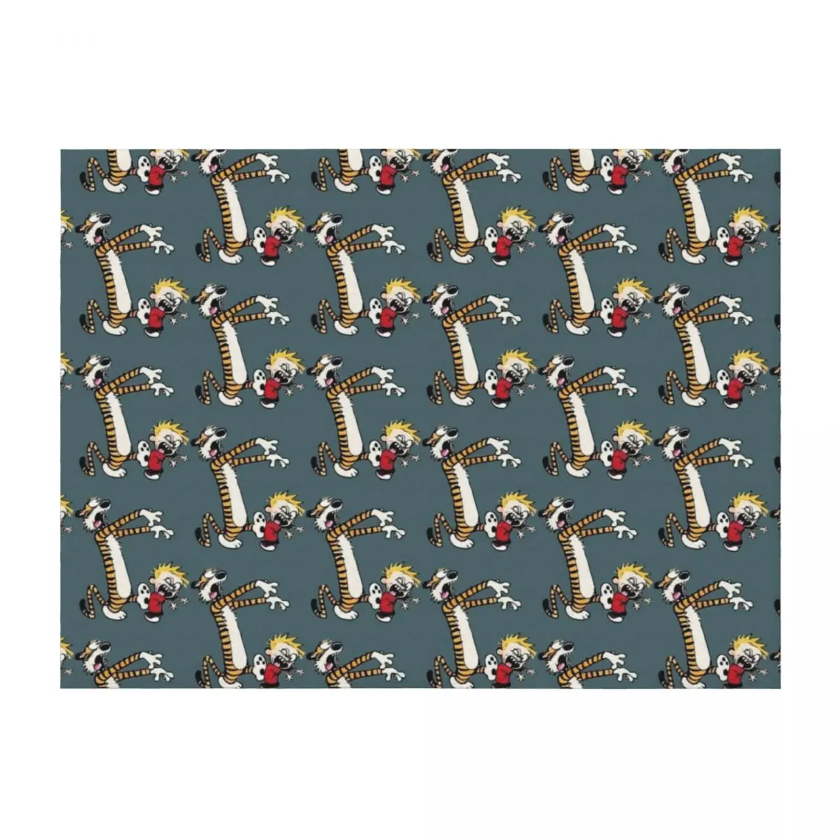 

BEST SELLER - Calvin And Hobbes Merchandise Perfect Gift Throw Blanket for sofa Bed Furry Custom Blankets