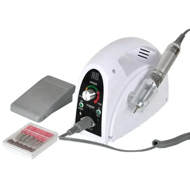 high power Electric Nail File 65w Electric Nail Drill machine 35000RPM for professional nail salon