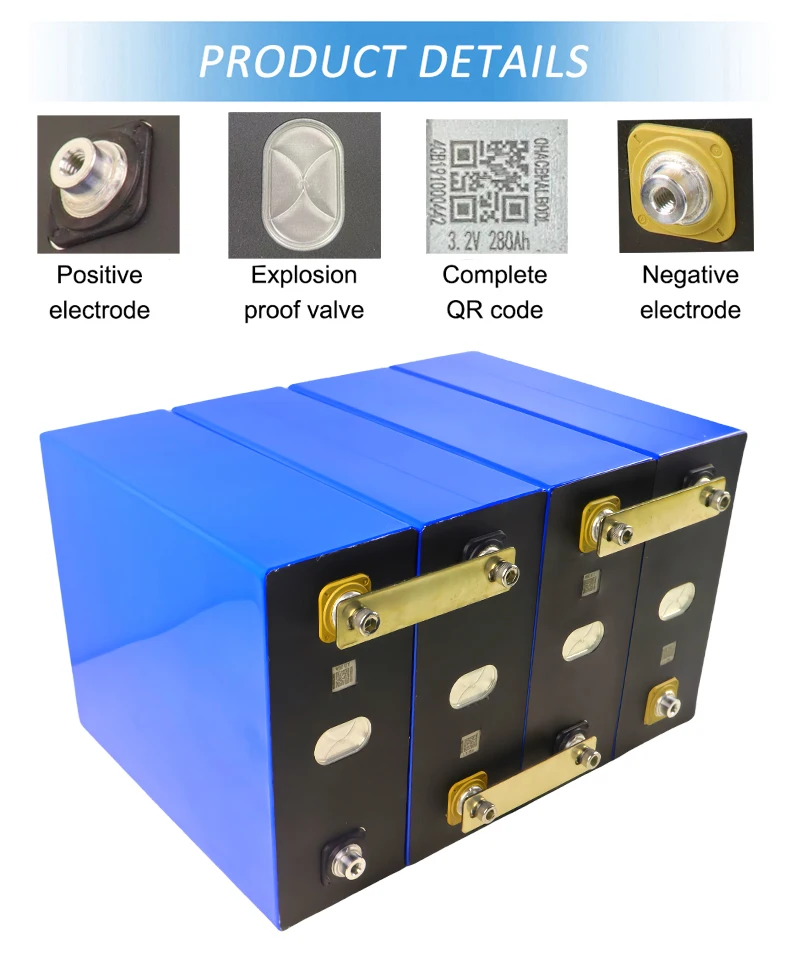4pcs new A-grade 3.2V lifepo4 batteries 320AH 200AH 105AH 280AH DIY 12V 24V RV solar storage household rechargeable batteries