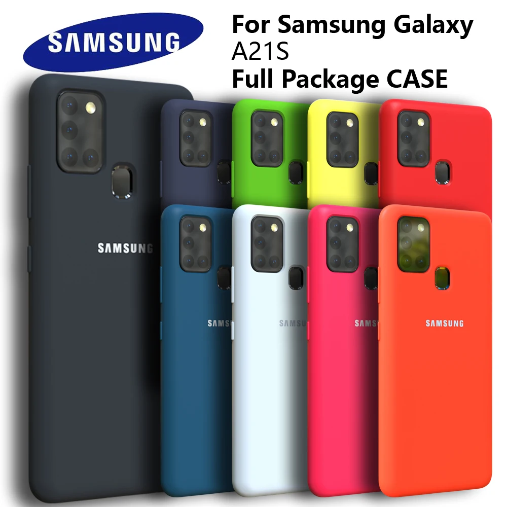 For Samsung Galaxy A21S 4G A22 Case Silky Silicone Cover Soft-Touch Back Protective Housing For A55 A52 A12 M51 A81 A91 A32 A72