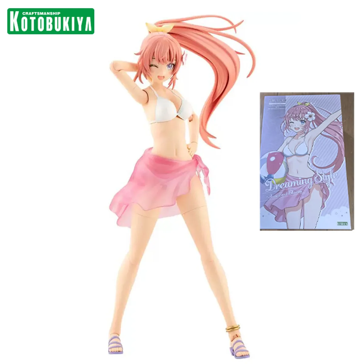 100% Original in Stock Kotobukiya Sousaishojoteien  Saeki Ritsuka Original Swim Style Anime Figure Action Figure Model Toys