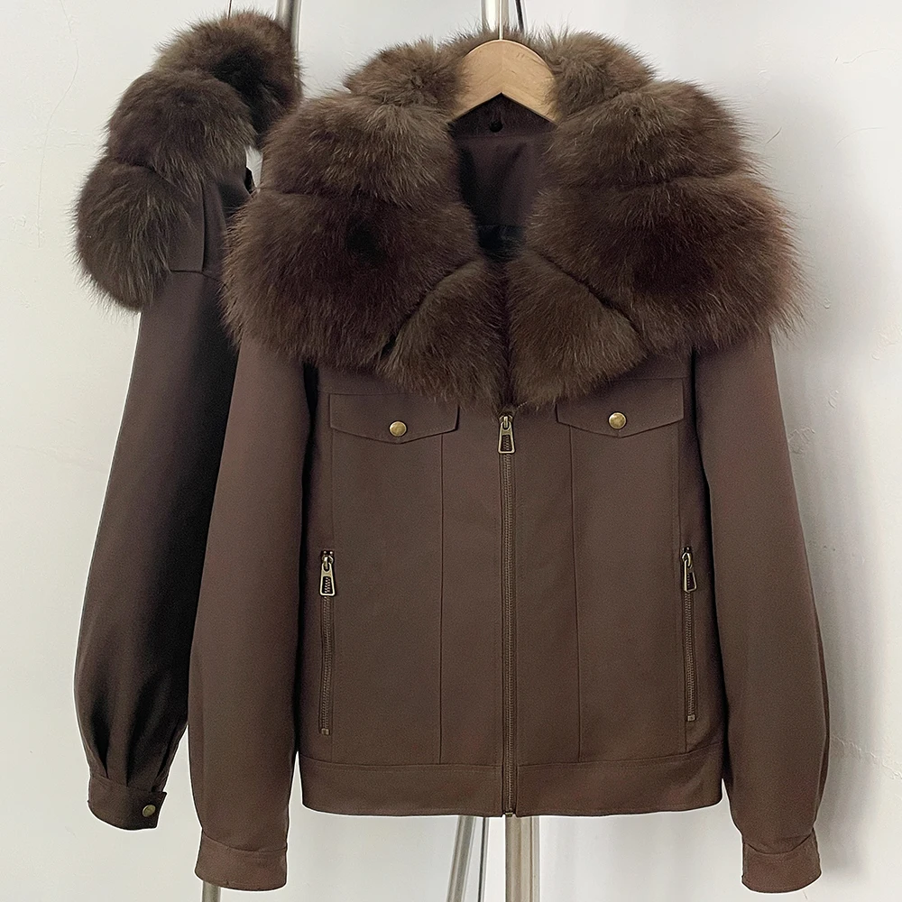 Women's Jacket Cropped Relaxed Fit Coat Urban Style Commuting Wear Cold Winter Women's Cropped Puffer Jacket for Cold Climate