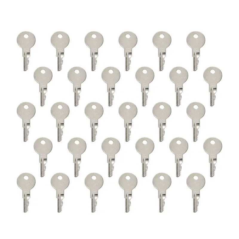 Ignition Key PK556 30PCS 642628 Compatible With Hyster Lifts Compatible With Lull Telehandlers Compatible With Yale Skid Steers