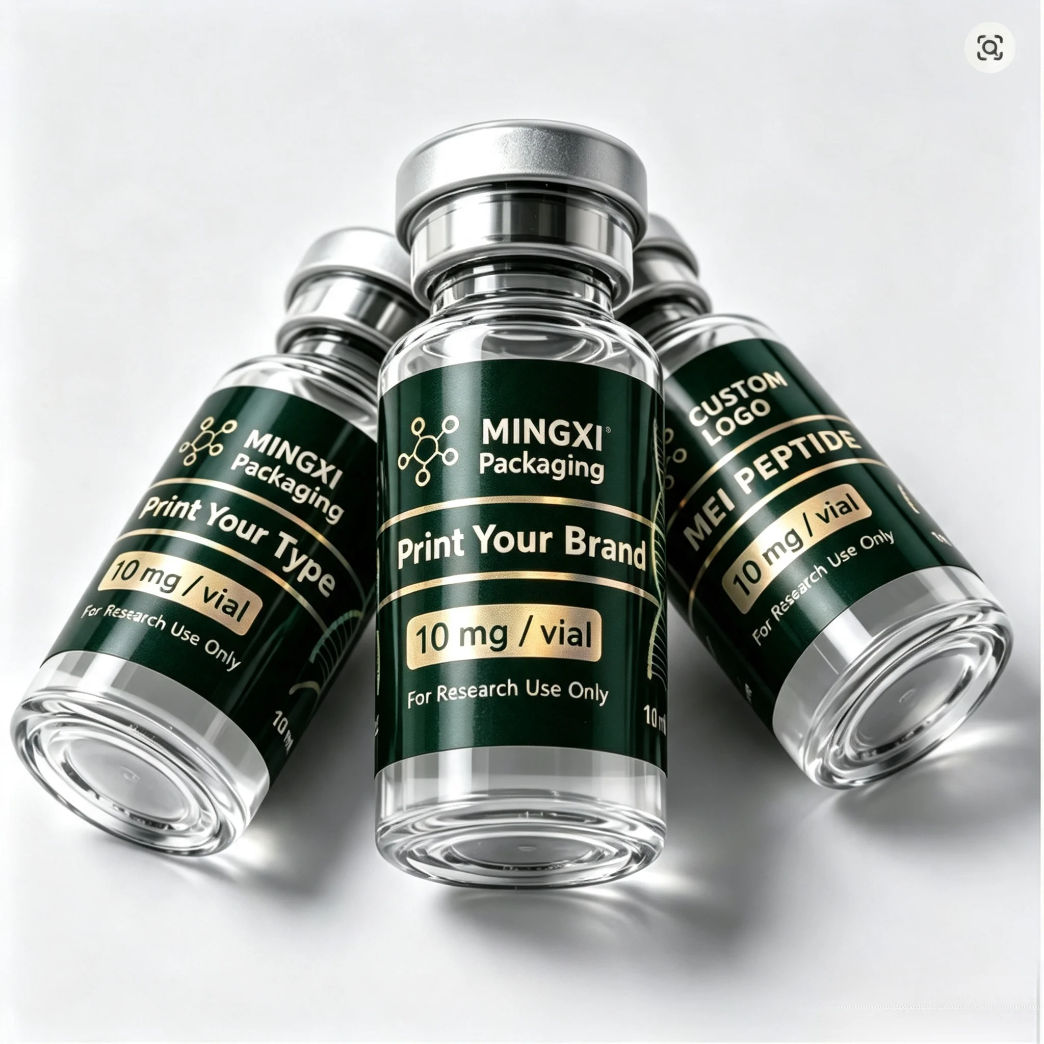 Customizable Industrial Adhesive Stickers for Cosmetic Essential Oil Lotion Waterproof Durable Eco-Friendly Paper High Gloss