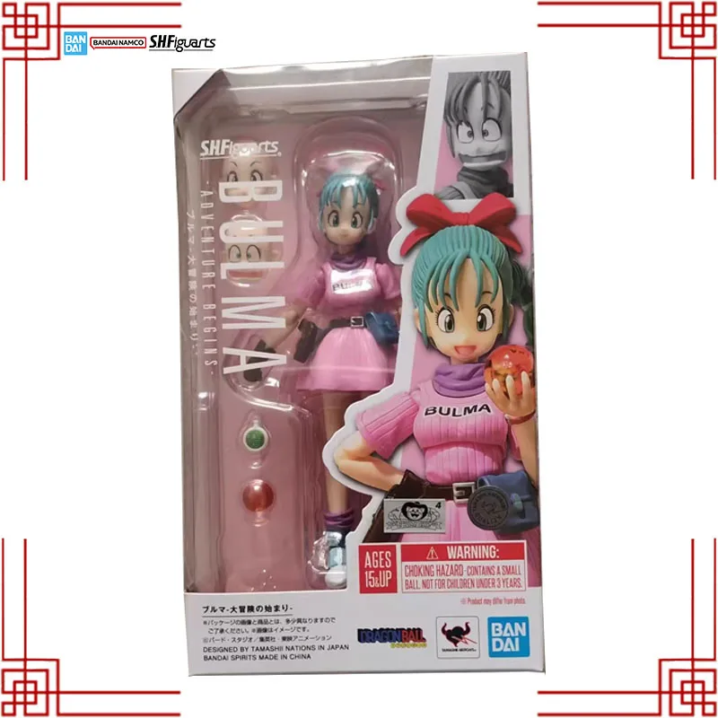 Bandai S.H.Figuarts Dragon Ball modèle Kit véritable SHF Bulma aventure commence Anime figurine pour enfants jouets cadeaux de noël