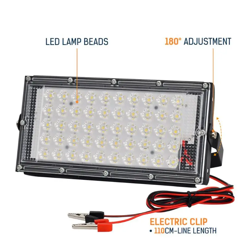 กันน้ำ Floodlight Reflector Garden Spotlight วัสดุพลาสติกสำหรับกลางแจ้ง Dropship