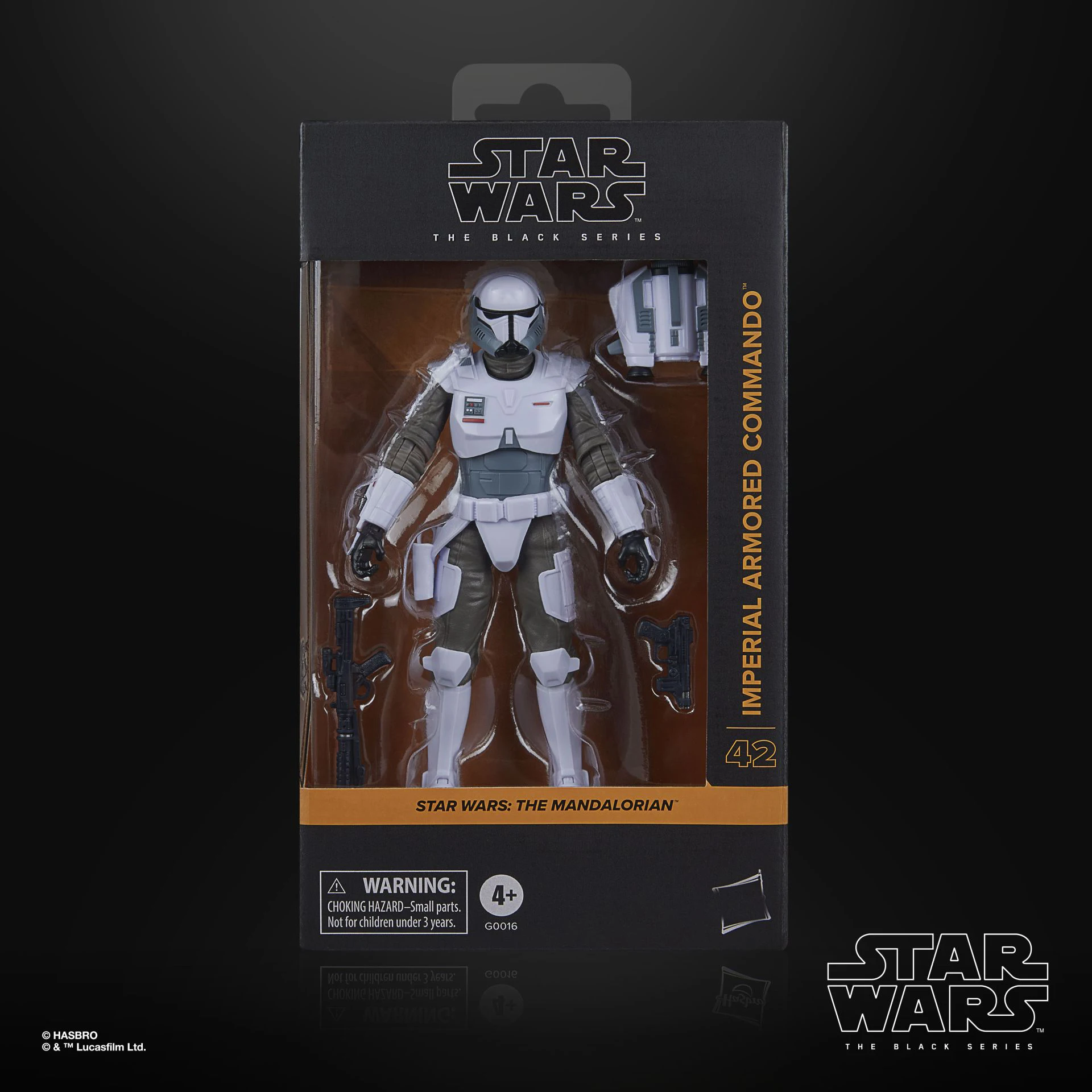 

The Black Series Star Wars: The Mandalorian Imperial Armored Commando Action Figure Collect Model Toy Desk Decor Birthday Gift