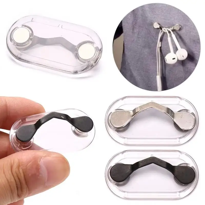 Magnetic Sunglasses Glasses Holder Hanging Brooch: Durable Hook Multi-Purpose Clip Badge
