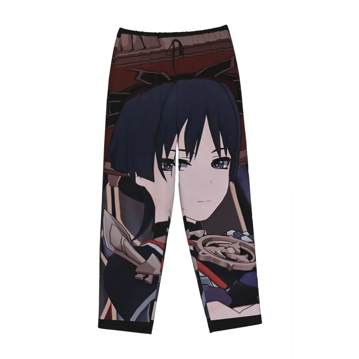 

Custom Diluc Genshin Impact Anime Women Pajama Pants Lounge Sleep Sleepwear Bottoms with Pockets