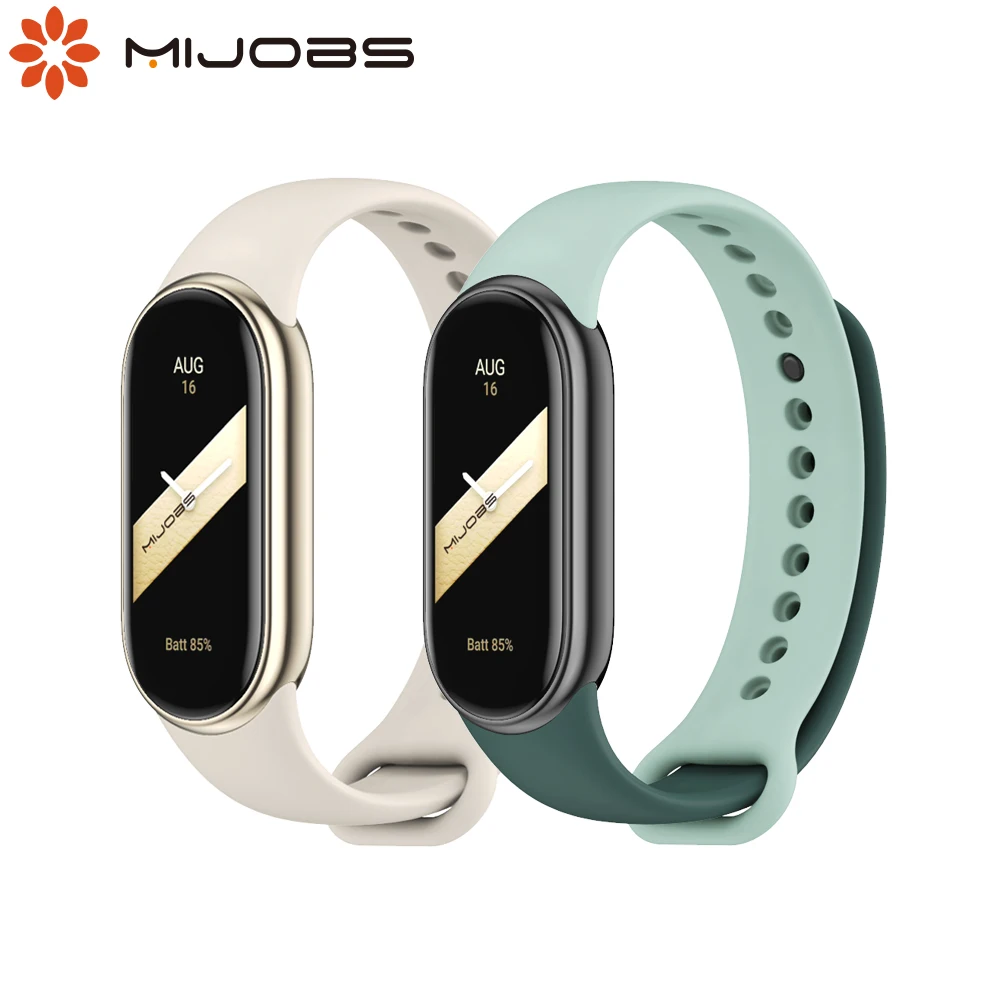 

Ремешок Mi Band 9 для Xiaomi Smart Band 8, браслет для смартфонов, спортивный силиконовый резиновый браслет для Miband 8 9