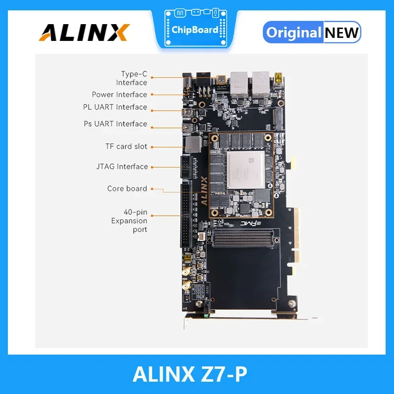 ALINX Z7-P: xilinx zynq ultrascale+ mpsoc PCIE AI FPGA rozvoj deska XCZU7EV demk deska