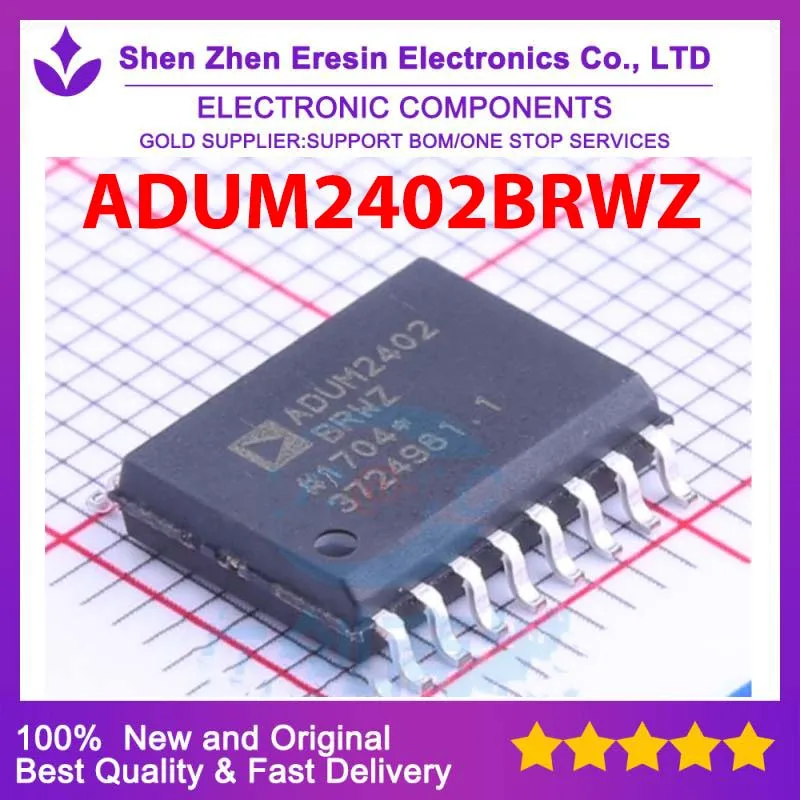 

Free shipping 5PCS/LOT ADUM2402BRWZ SOP16 New and original