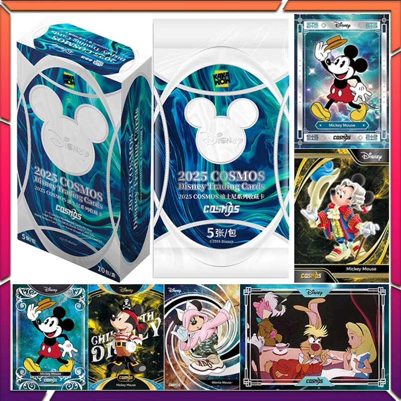 

KAKAWOW 2025 COSMOS Disney Trading Cards Classic Cartoon Original Collection Card Kid Toy Children Birthday Gifts