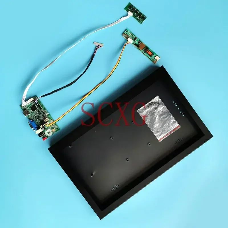 

Для LQ141X1LH43 UB141X01 UB141X03 TX36D79VC1CAB 1024*768 14,1-дюймовый металлический корпус ЖК-монитора + комплект платы контроллера 58C 20-контактный LVDS 1CCFL