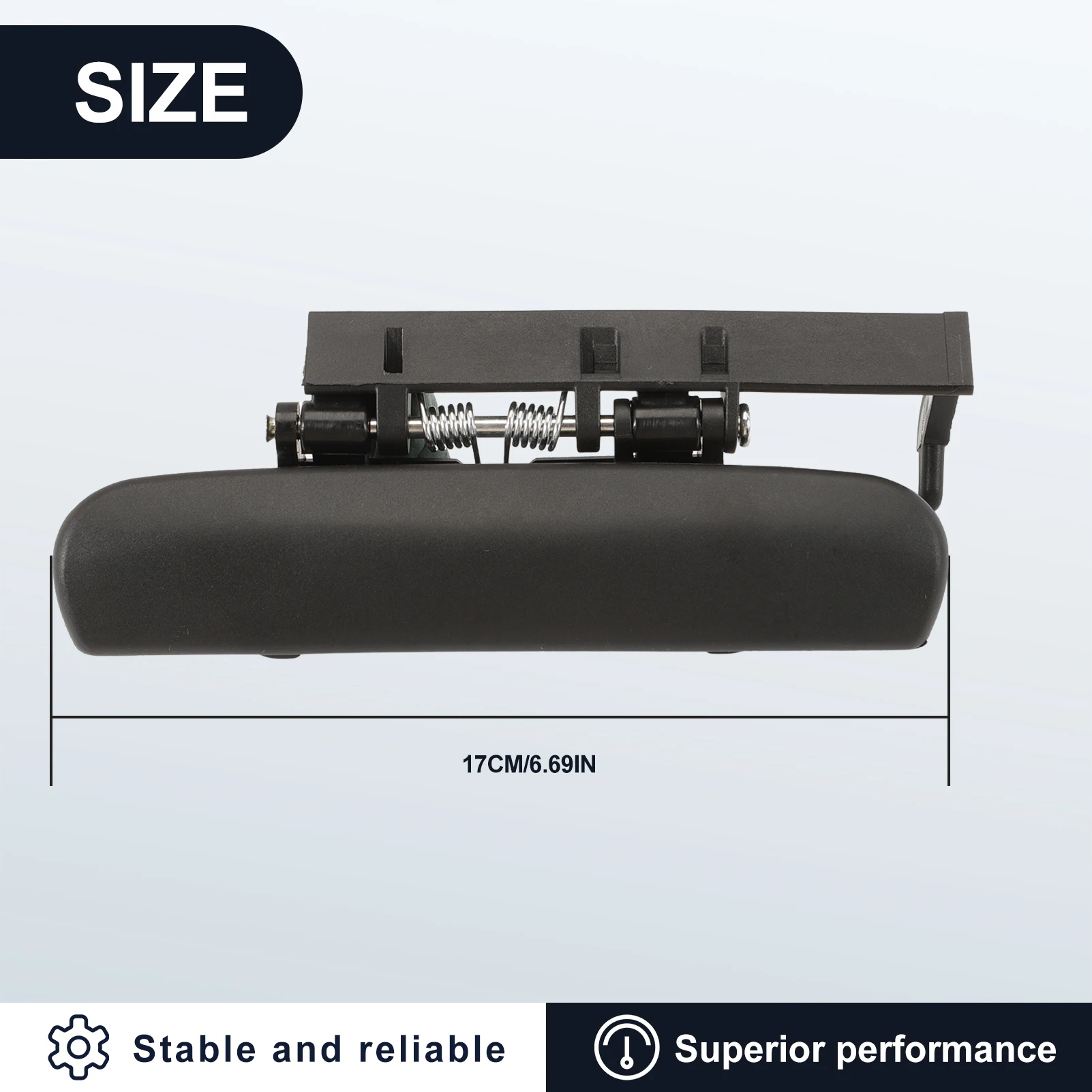 1 Pair Front Exterior Door Handles FOR Citroen Xsara 1997-2006 9101.L8 9101.L9