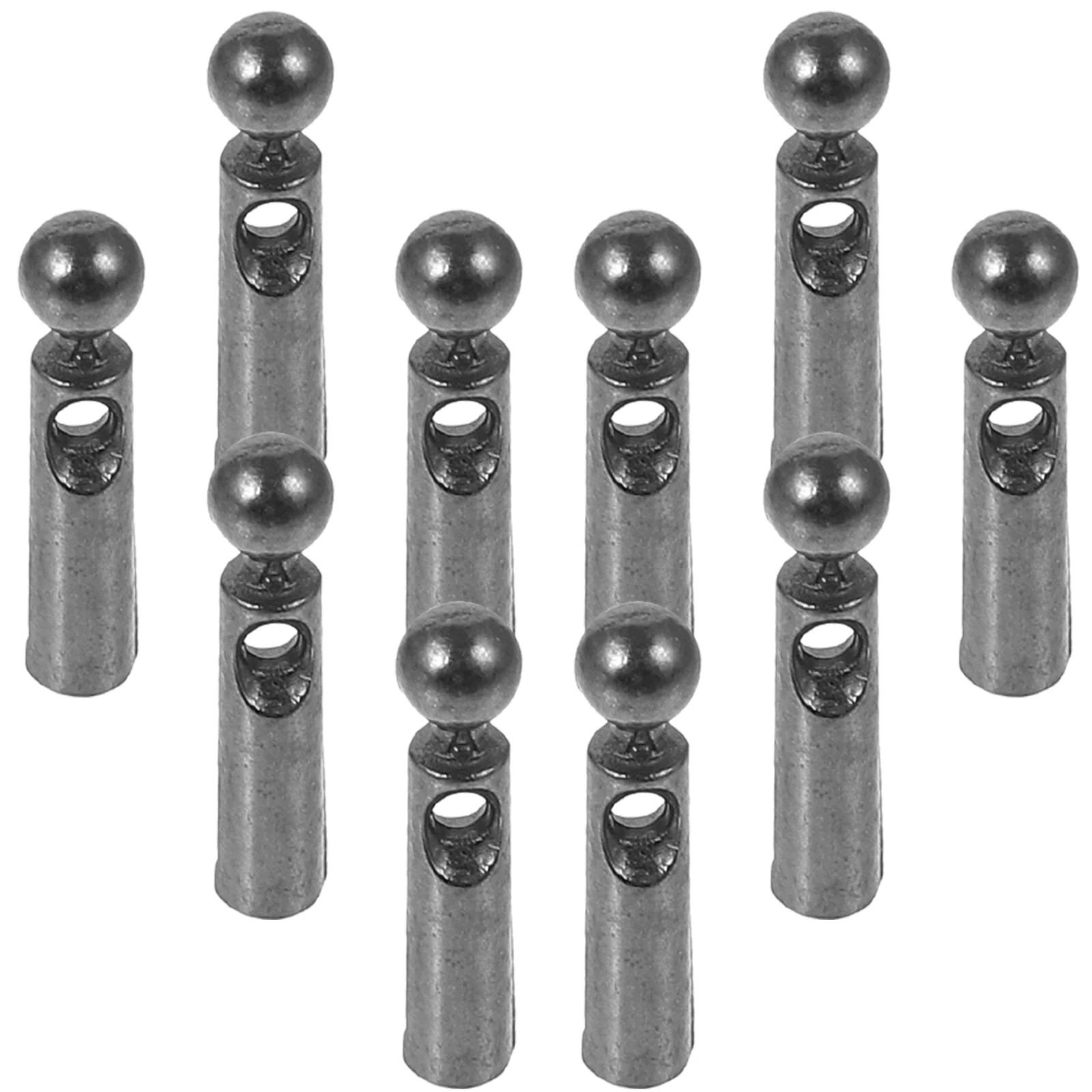 

10pcs Tail Beads 15X1.8mm Metal Replacement Bone Covers for Long H Replacement Umbrella Bone Covers Foldable Repair
