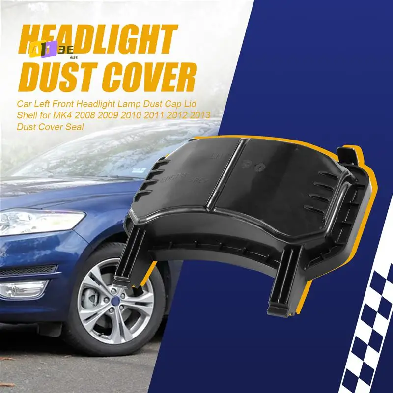 

A03E-Car Front Headlight Lamp Dust Cap Lid Shell For Ford Mondeo MK4 2008 2009 2010 2011 2012 2013 Dust Cover Seal