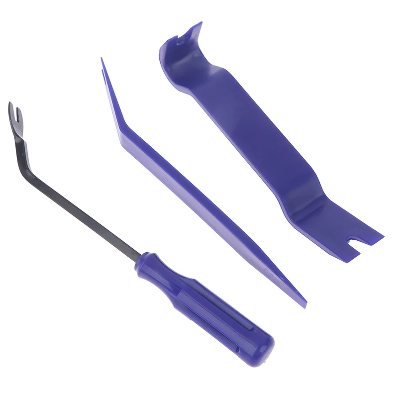 5PCS Auto Door Clip Panel Radio Trim Removal Tool Kits Plastic Car Dismantlers Interior Seesaw Conversion Repairing Car Tools