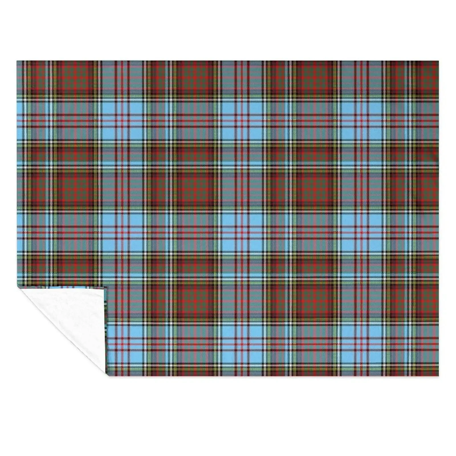 

Clan Anderson Ancient Tartan Throw Blanket Flannels warm winter Heavy Decorative Throw Blankets