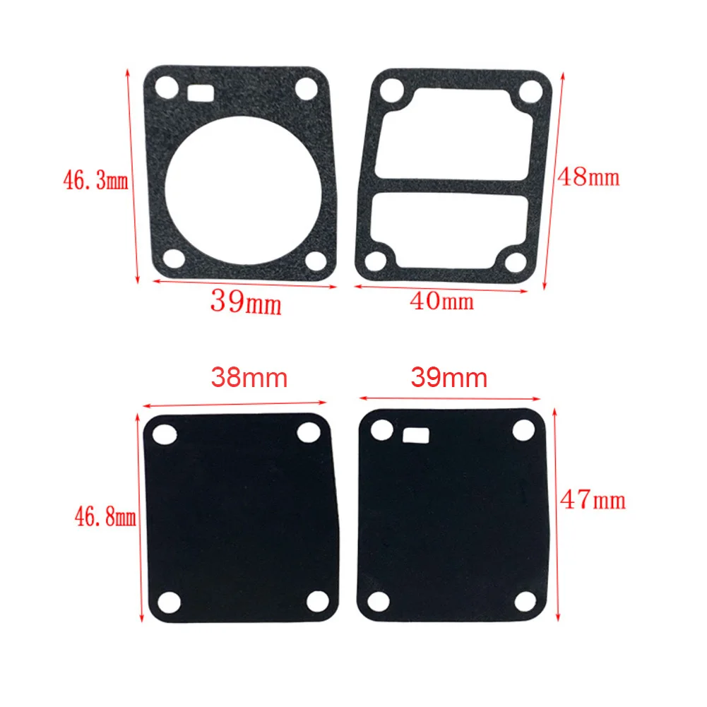 

Сменная прокладка Комплект прокладок карбюратора Все необходимые компоненты Простая установка Комплект прокладок топлива карбюратора