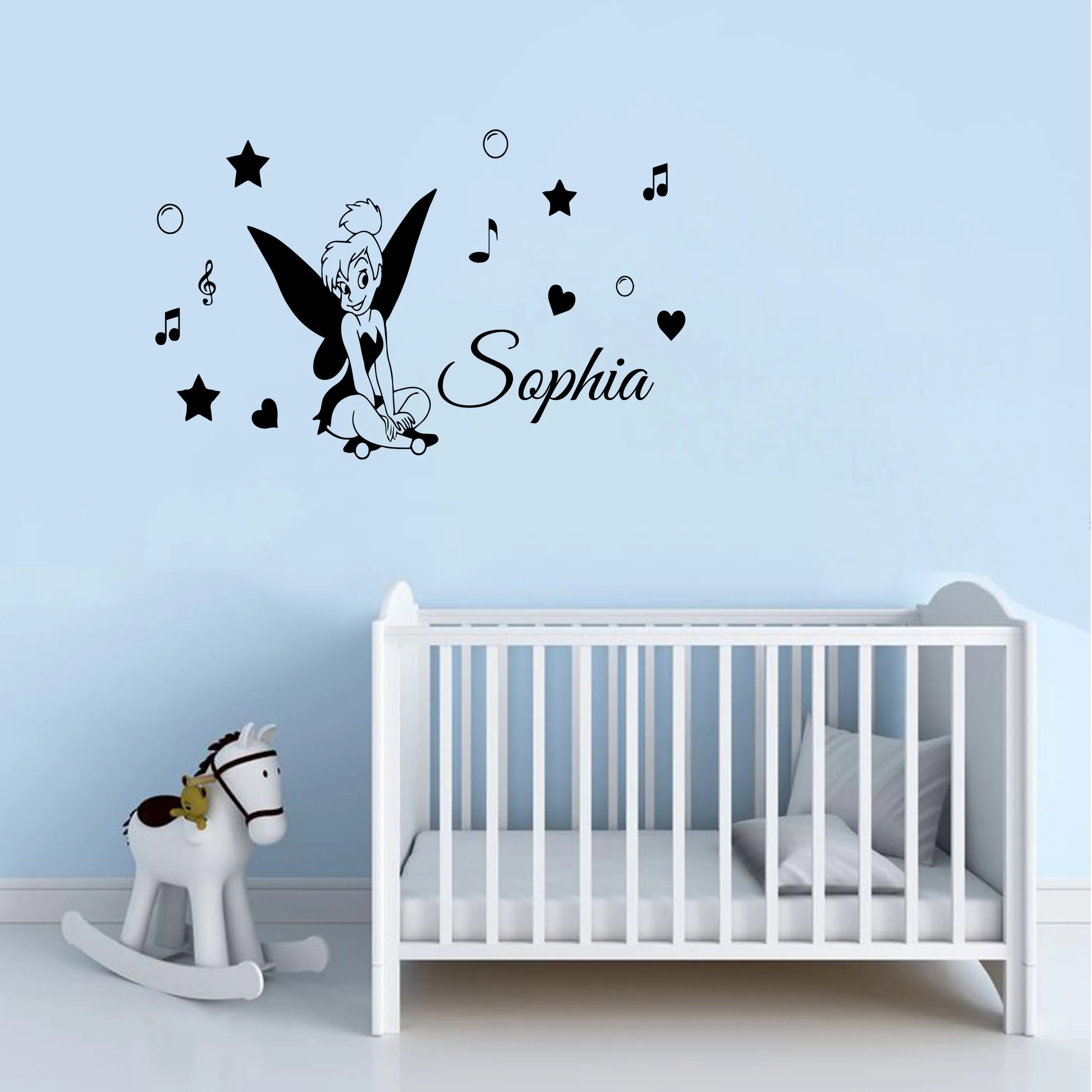 

1 pc nice fairy Customized Name Wood Material Handcrafted with Elegant Cursive Lettering