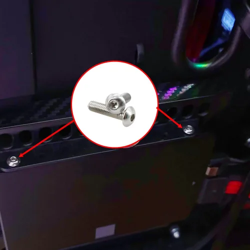 Imagen 2 del producto 500 Uds M2 M2.5 Kit de tornillos pequeños 4mm 5mm 6mm 8mm 10mm tornillos eléctricos tapa hexagonal portátil PCB juego de pernos Allen