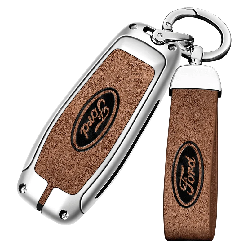 Fashion Alloy Car Key Case Cover Shell ProtectorFor Ford Focus 3 4 ST Mondeo 5 MK5 Mustang F-150 Explorer Edge Fiesta Kuga MK34 - view 4