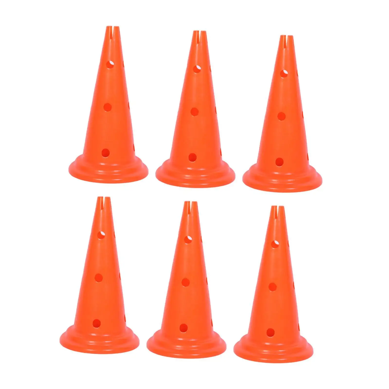 

6x Agility Hurdle Cones for Basketball Football Training Obstacle Course