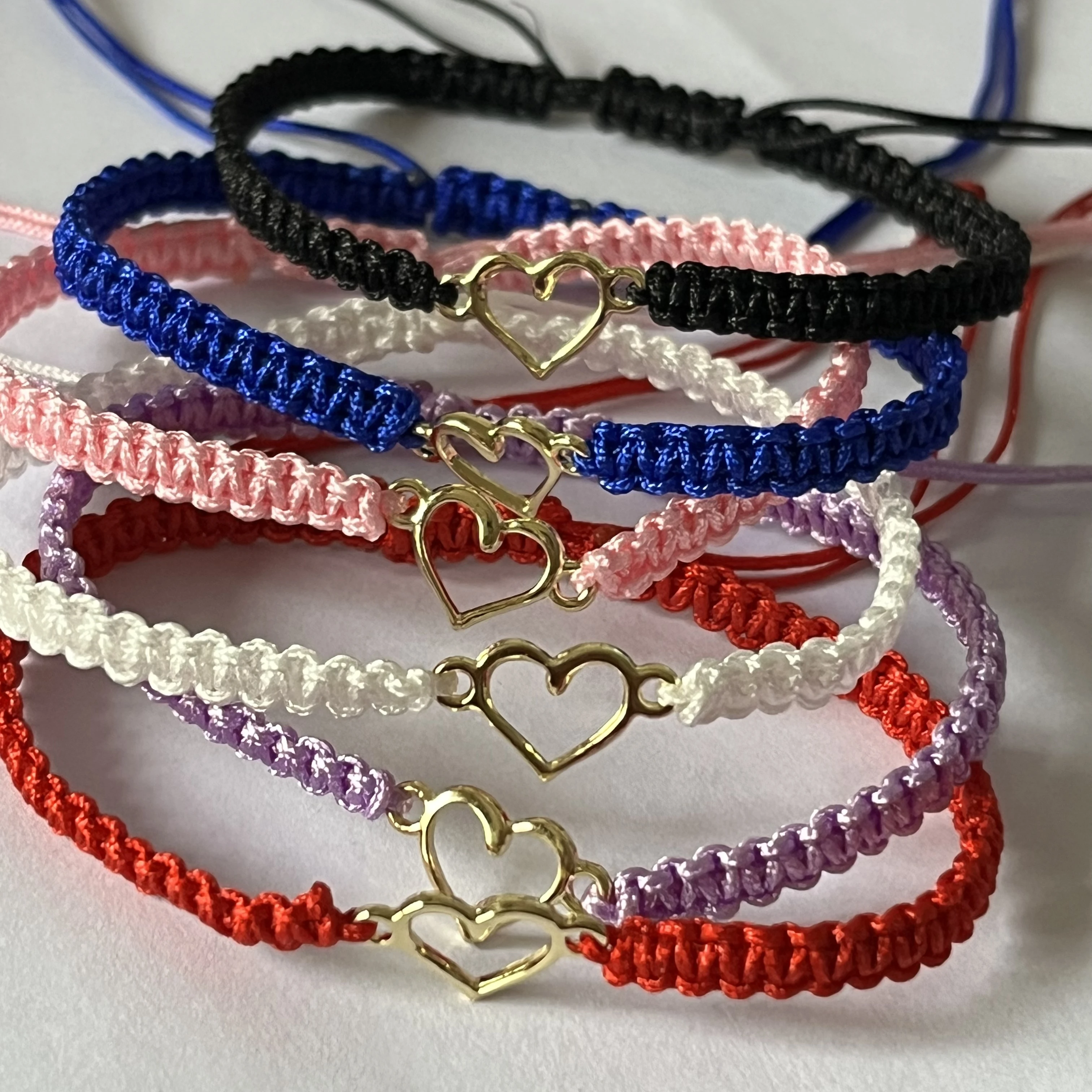 12pcs simple love romantic bracelet as a gift for friends and family