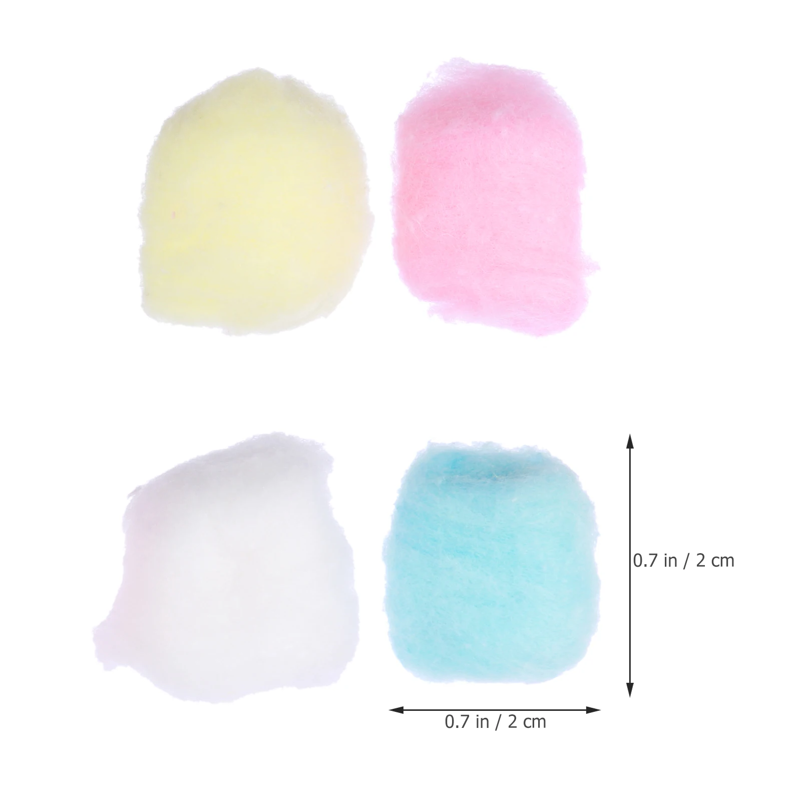 

5 Packs Colorful Hamsters Warm House Ball For Pet Winter Comfortable Cushion Cozy Bed Hamsters House Cotton Pet Warm Cotton Ball