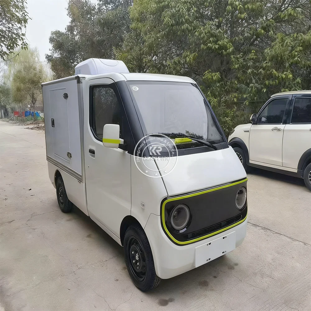 Custom Design Commercial Refrigerated Truck Portable Large Capacity Durable Freezer Trailer for Beverage Distribution