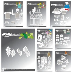 Forest Friends Leaves Metal Cutting Dies Decoration Scrapbooking DIY Paper Card Album Mould Embossing Craft Handmade