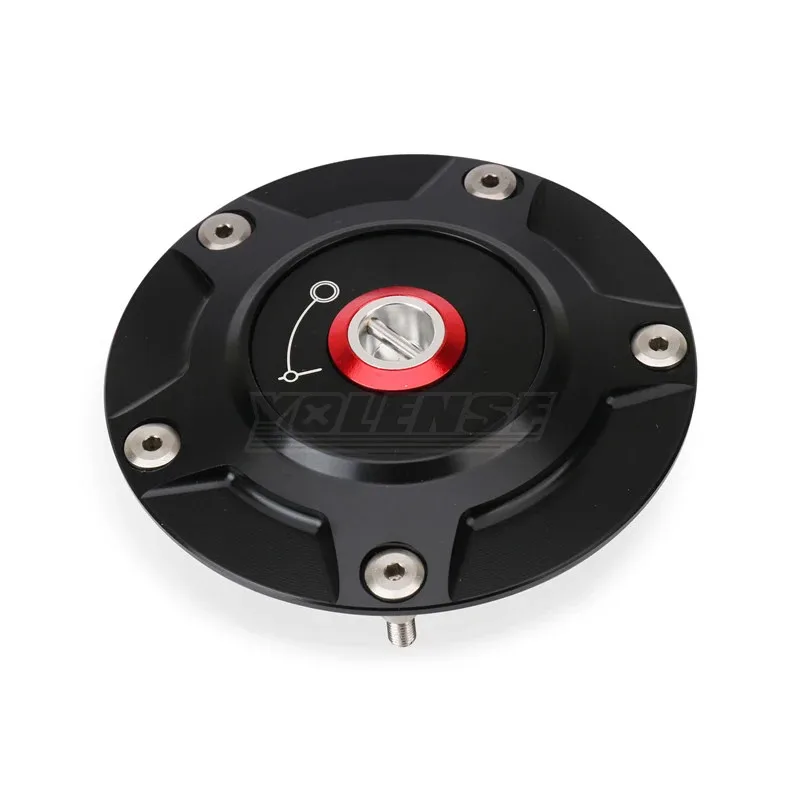 

EVO Motorcycle Accessories For MONSTER 696 796 795 1100 CNC Fuel Tank Cap Gas Oil Tank Cover Petrol Cover