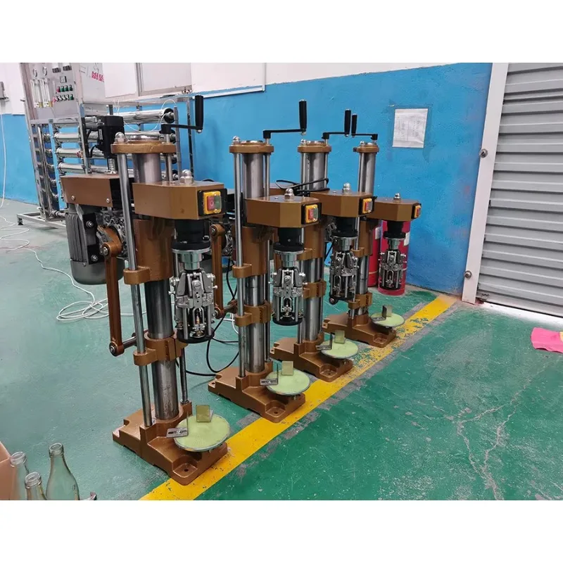 Wine Bottle Capper Semi Automatic Aluminum Ropp Cap Crimping Sealing Machine Customized