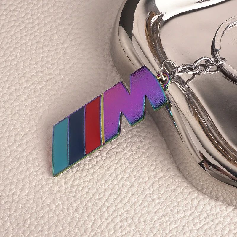

1Pcs Metal Keychain M Logo Key Rope Key Ring Auto Emblem Accessories For BMW M E90 E91 E92 E93 E60 E61 F10 F07 E64 E63 Accessory
