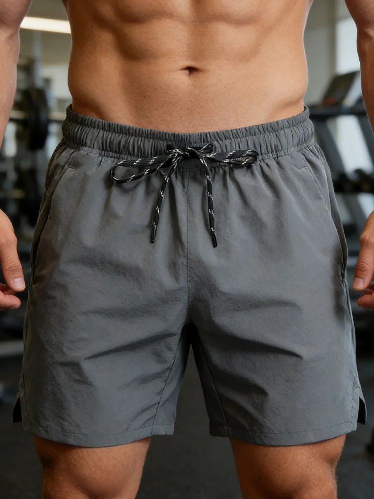  Men Sports Jogging Fitness Male Jogger Workout Training Gym Sports Shorts Men Summer Shorts Quick Dry Men's Running Shorts
