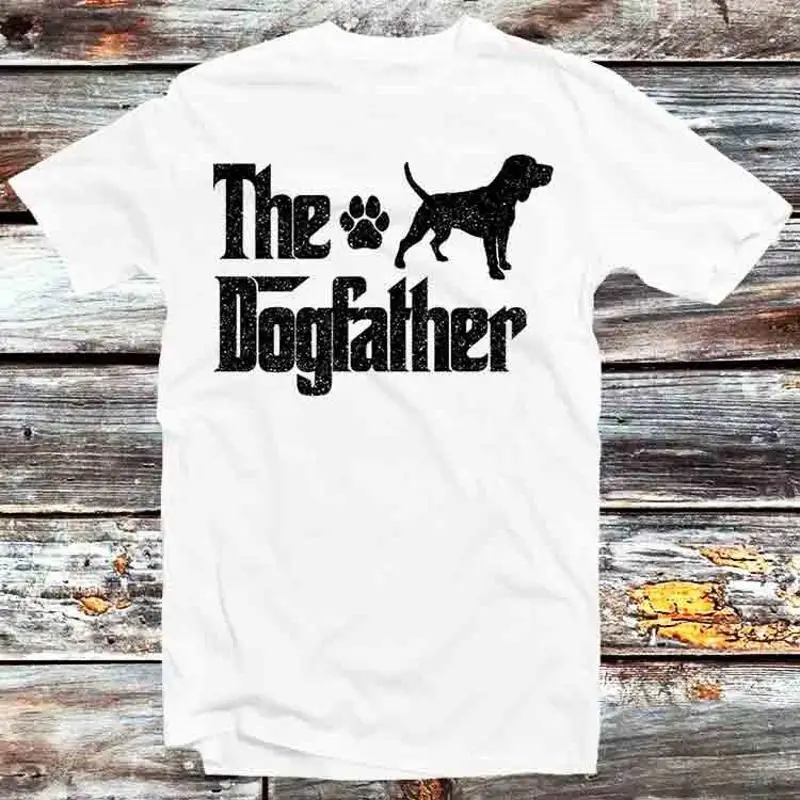 

Потертая футболка Beagle Dogfather Dad B584