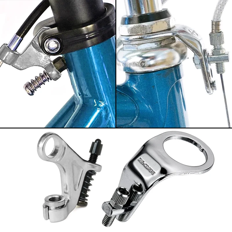 Tubo de acero para bicicleta, asiento de alambre de tope de freno colgante de 1 pulgada y 25,4mm, asiento de alambre colgante delantero y trasero