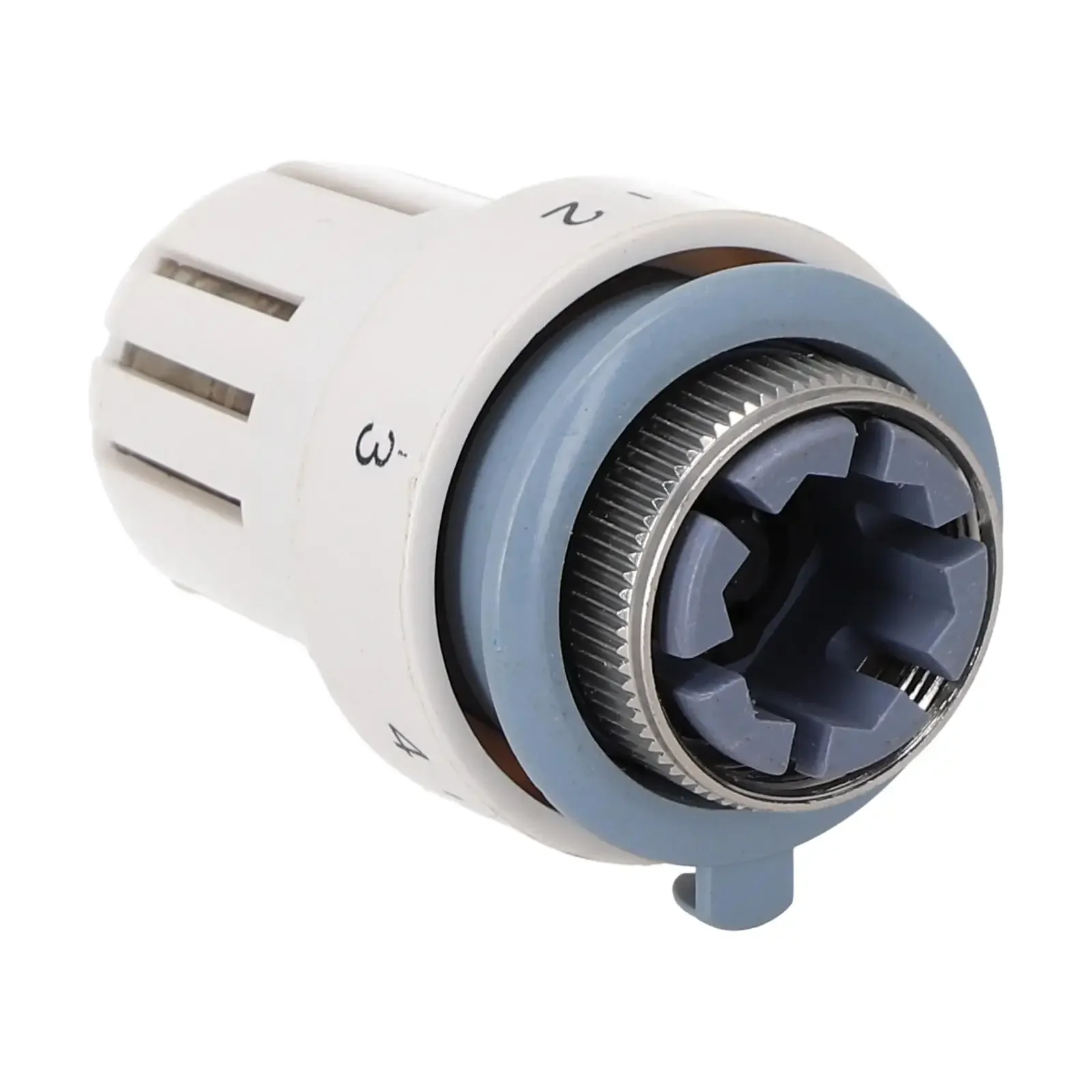 1pcs Radiator Valve Head Heater 8.7cmX3.4cm M30x1.5 Threaded Plastic Radiator Thermostatic White With Frost Protection