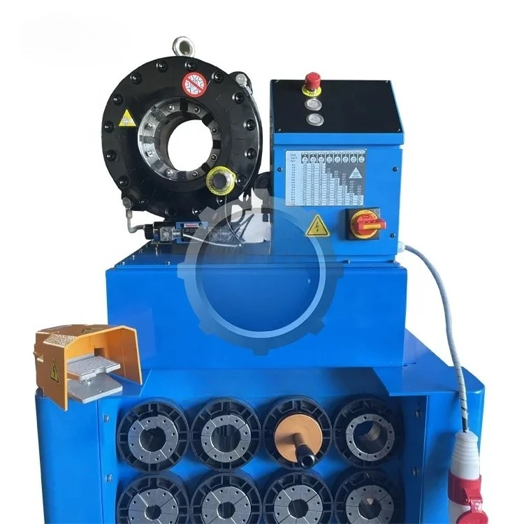 เครื่องจีบสายไฮดรอลิกแบบอัตโนมัติ ขนาด 2 นิ้ว แรงกดสูง ราคาโรงงานถูก 51 มม. P32